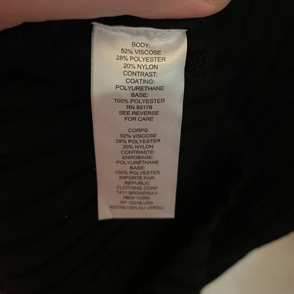 NWT Truth by Republic Leather Collared Top - Picture 5 of 6